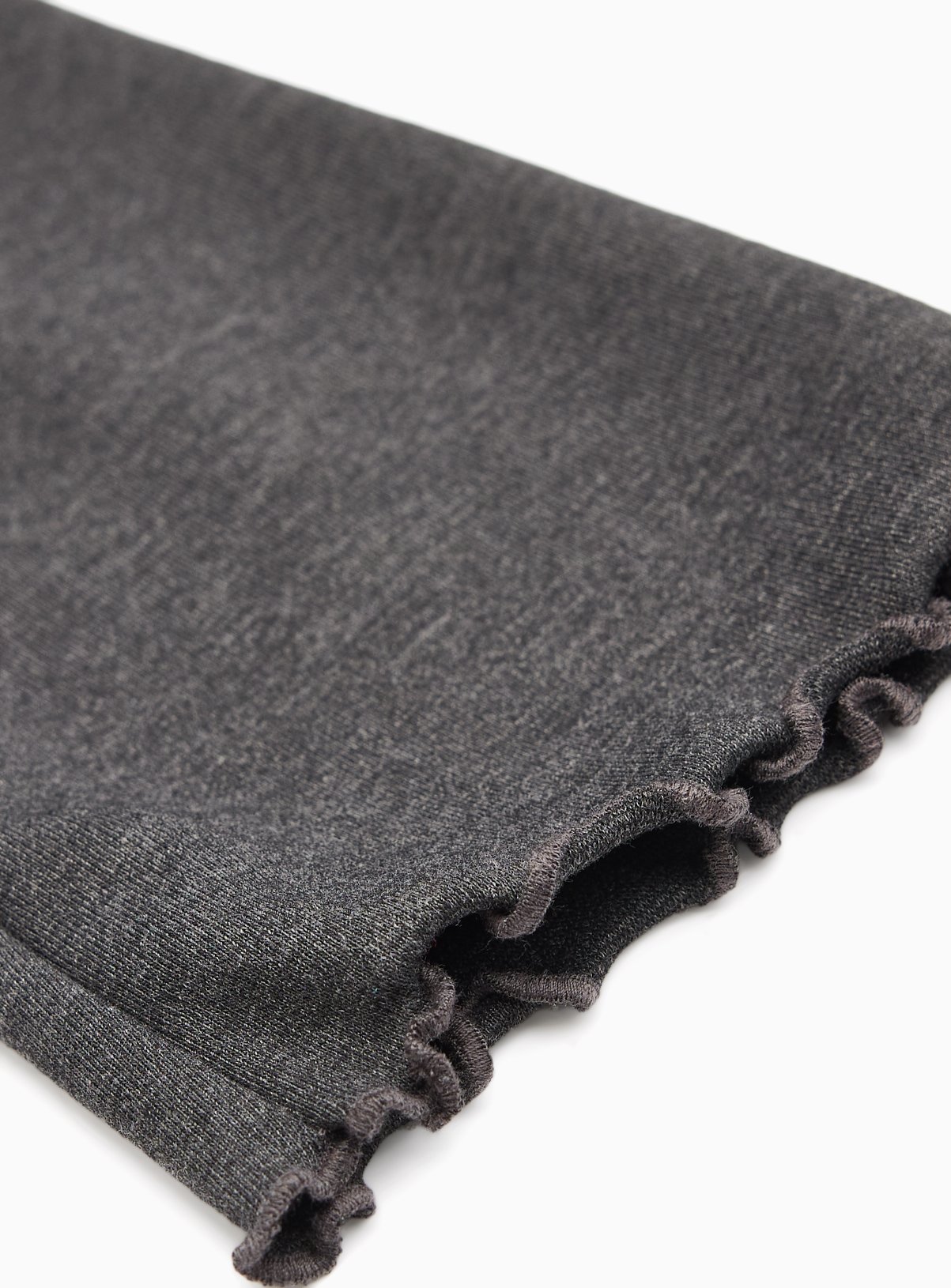 Grey Lettuce Hem Leggings 2 Pack 5 years - Image 2 thumbnail