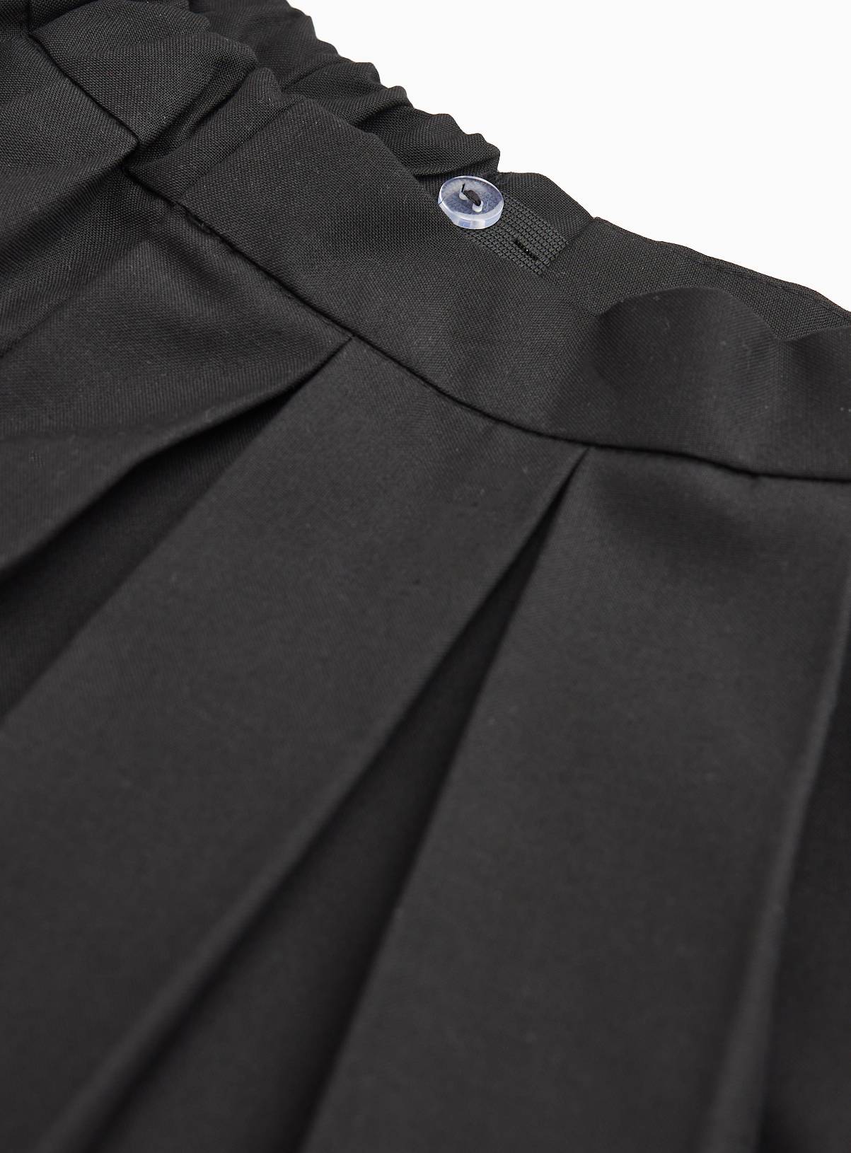 2 Pack Black Permanent Pleat Skirts Longer Length 4 years - Image 2