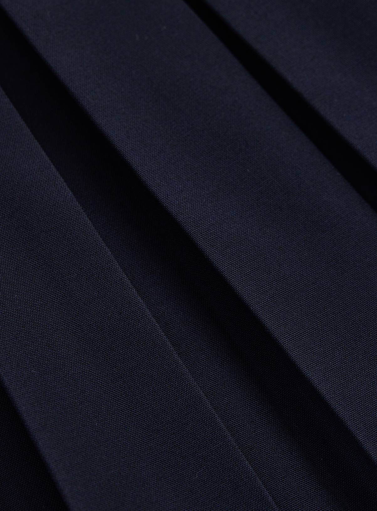 2 Pack Navy Permanent Pleat Skirts Longer Length 4 years - Image 2