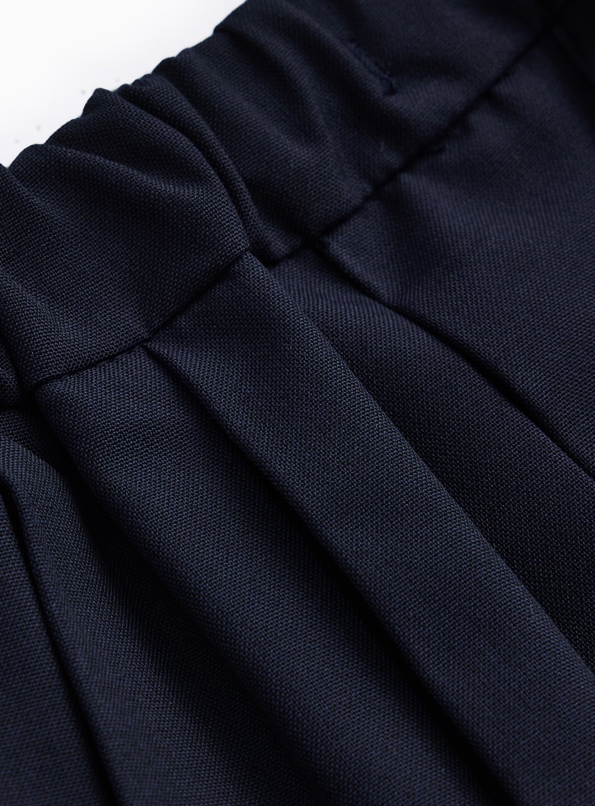 2 Pack Navy Permanent Pleat Skirts Longer Length 4 years - Image 3 thumbnail