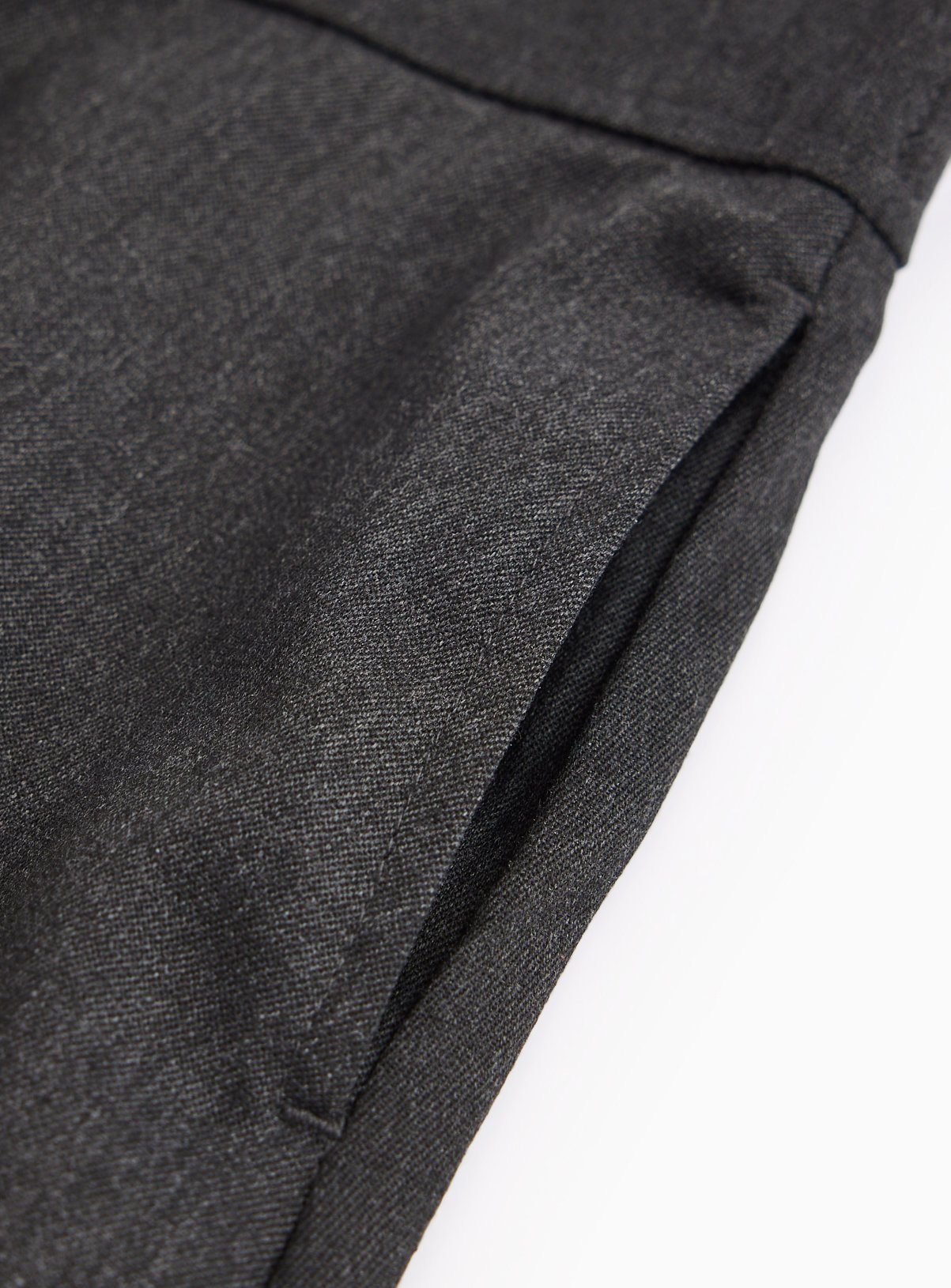 Grey Woven Ruffle Hem Skirt  11 years - Image 2 thumbnail