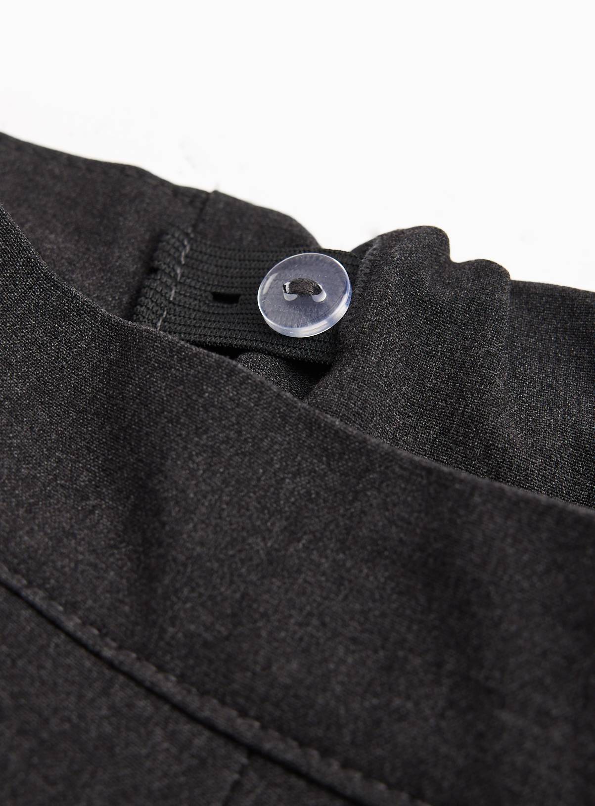 Grey Embroidered Skater Skirt  11 years - Image 3