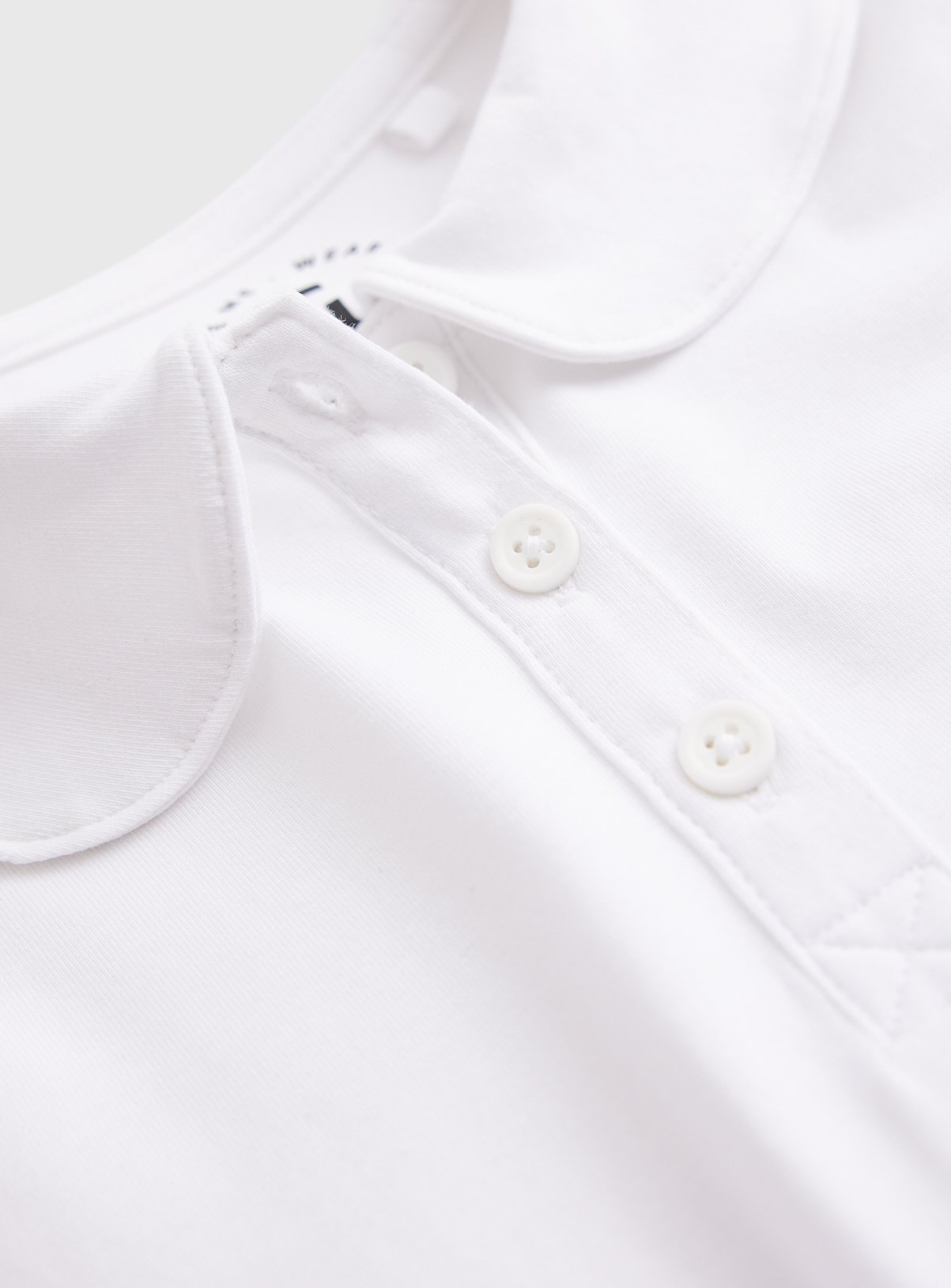 White & Grey Heart Pocket Twofer Dress 4 years - Image 3 thumbnail