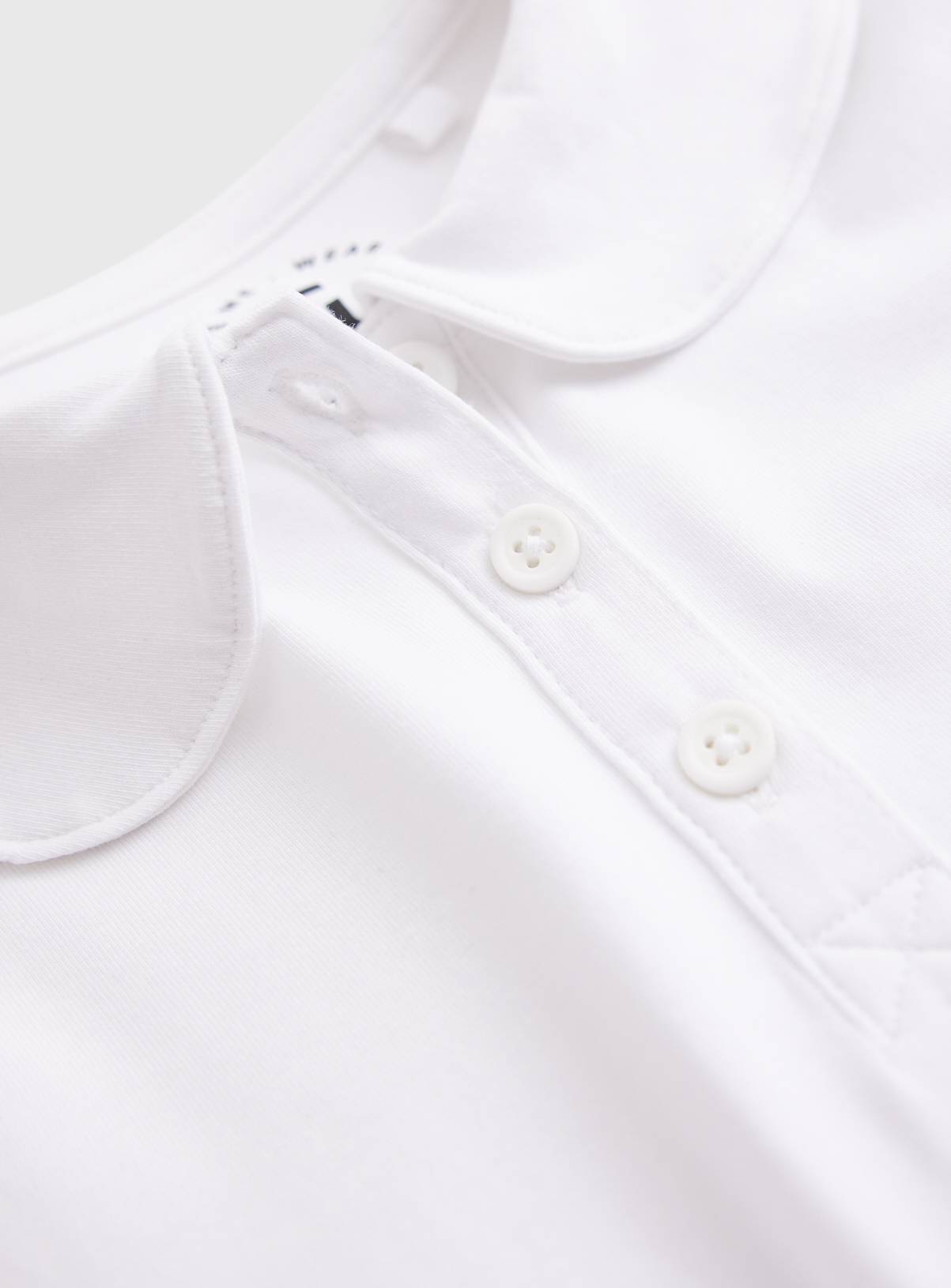 White & Grey Heart Pocket Twofer Dress 4 years - Image 3