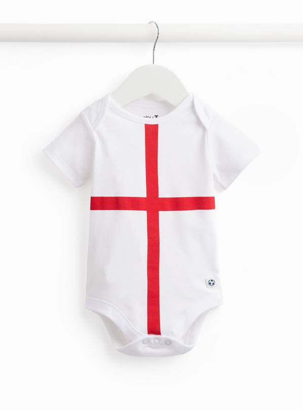 England Flag Print Bodysuit Newborn