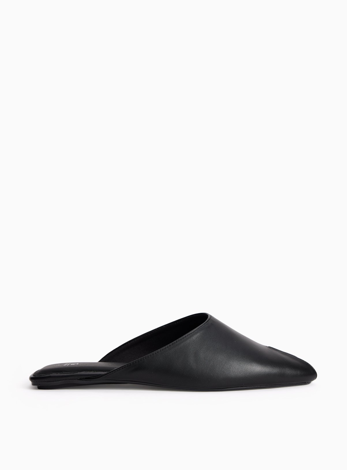 Black Peep Toe Mule 8 - Image 2 thumbnail