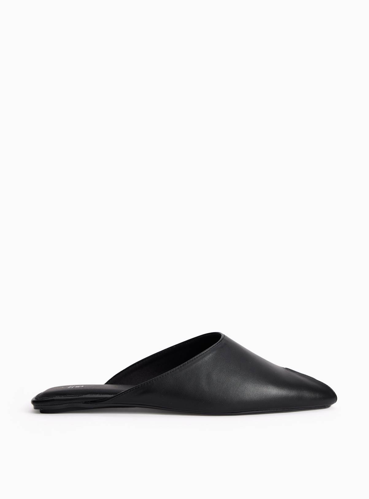 Black Peep Toe Mule 8 - Image 2