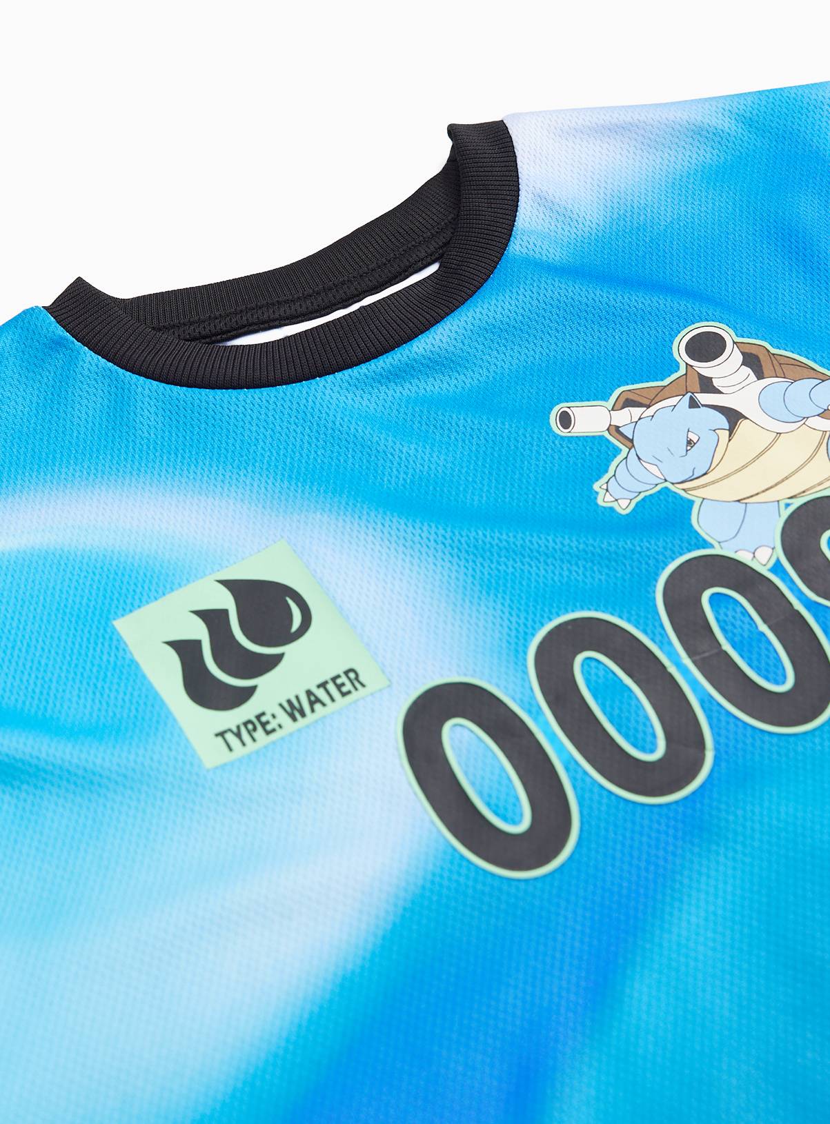 Blue Pokemon Blastoise Print T-Shirt 6 years - Image 2