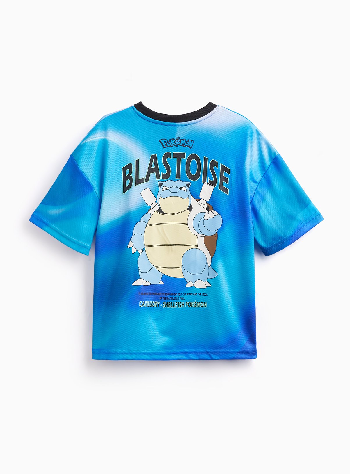 Blue Pokemon Blastoise Print T-Shirt 6 years - Image 3 thumbnail