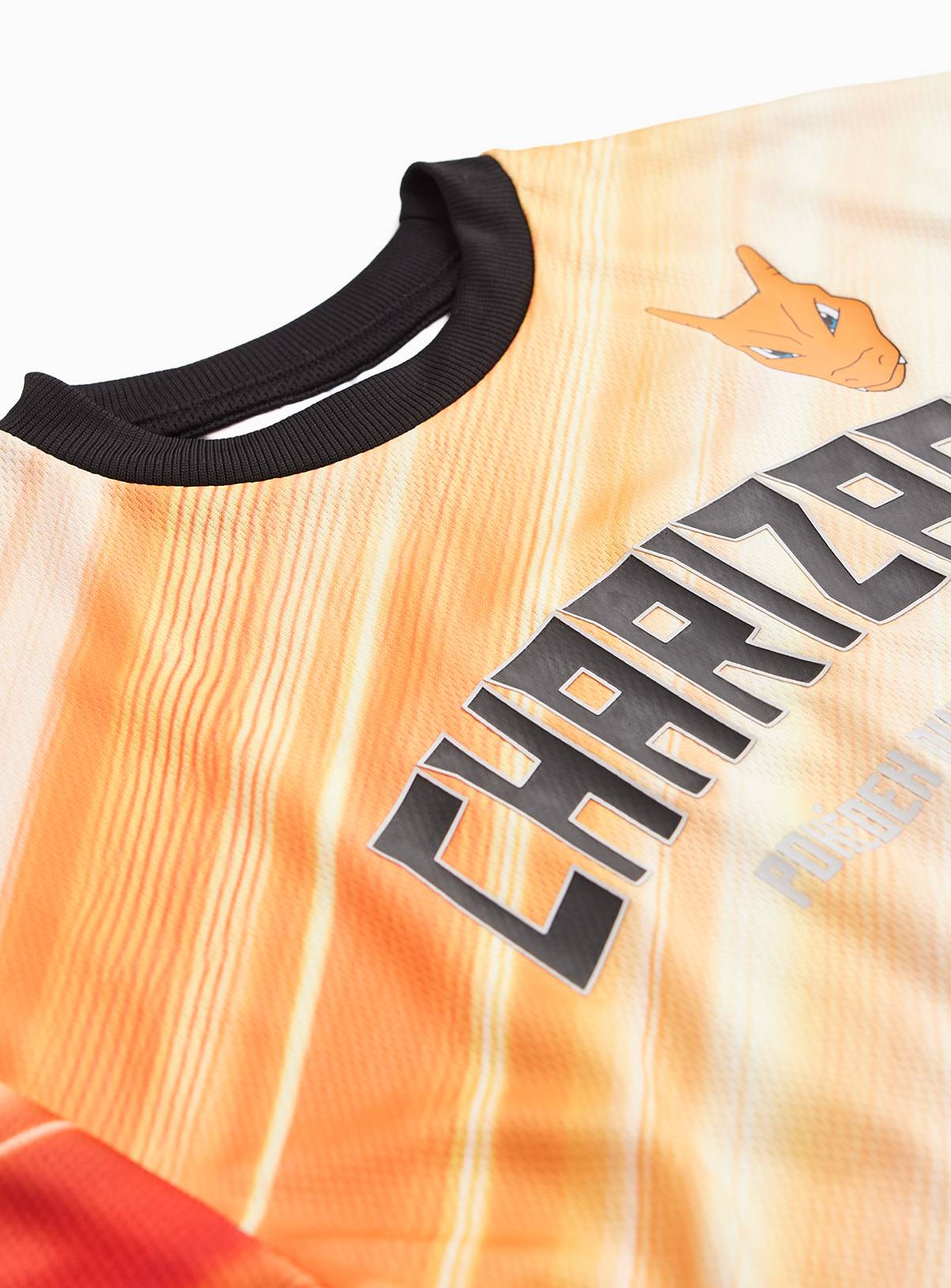 Orange Pokemon Charizard Print T-Shirt 7 years - Image 2