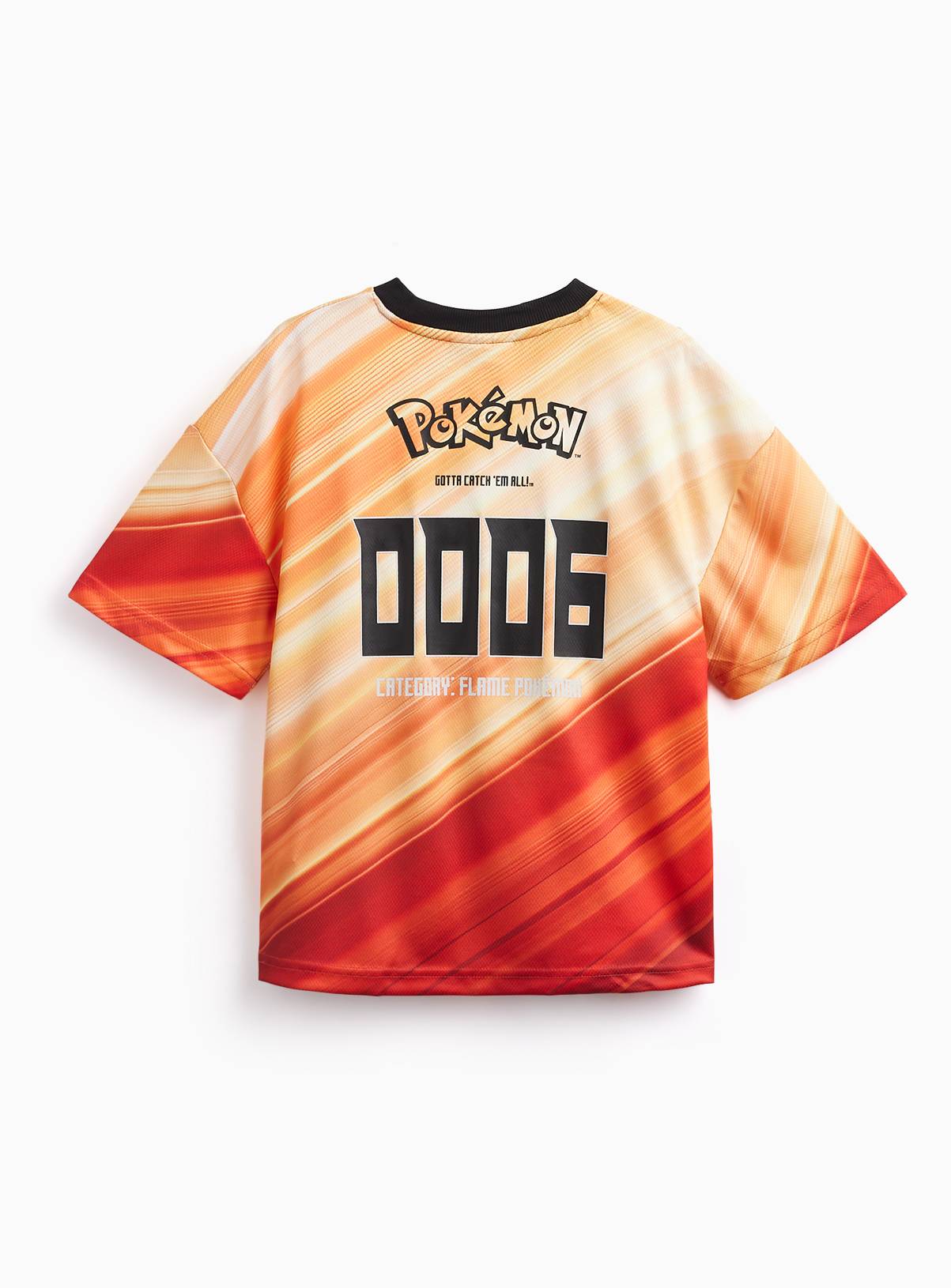 Orange Pokemon Charizard Print T-Shirt 7 years - Image 3