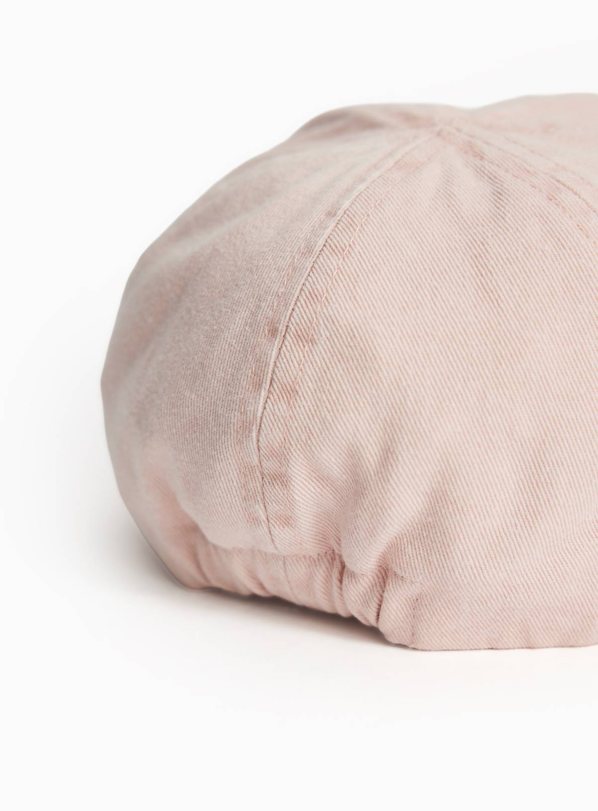 Pink Denim Sunshine Club Motif Baseball Cap Newborn - Image 2