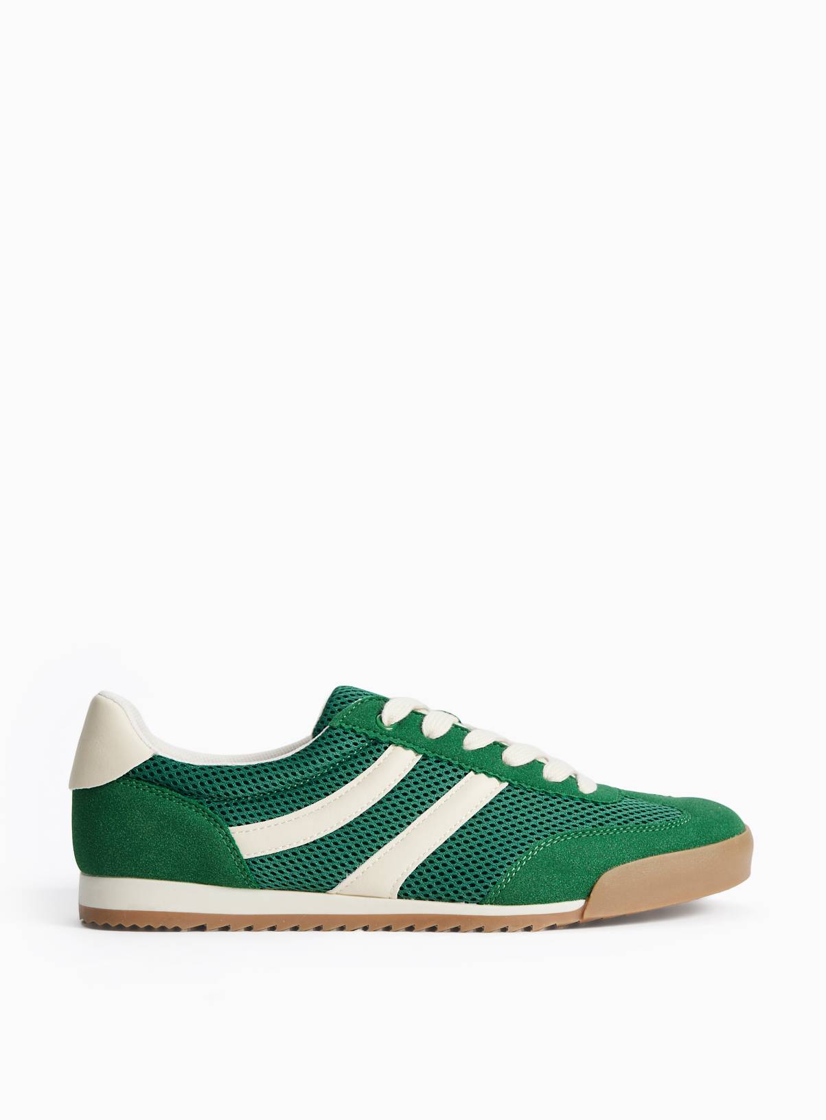 Green Retro Style Trainers 8 - Image 1