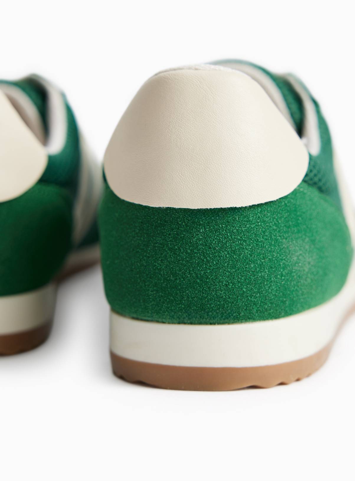 Green Retro Style Trainers 8 - Image 4
