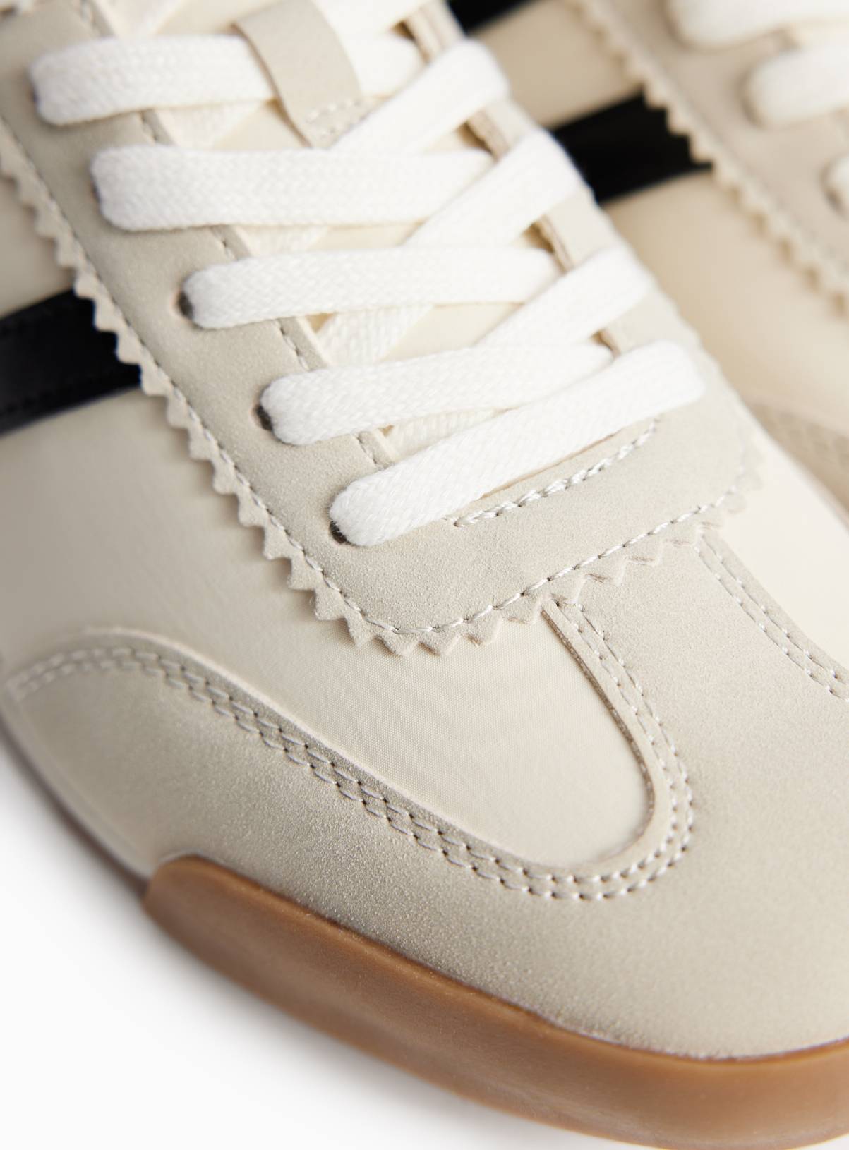 Neutral Retro Style Trainers 6 - Image 2