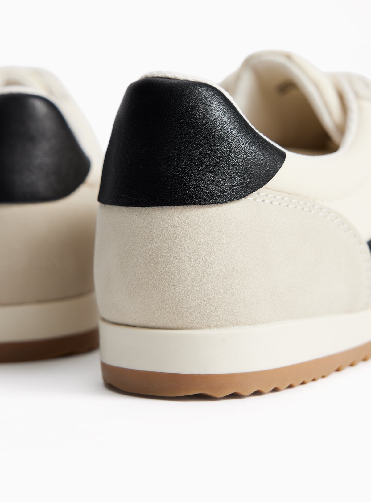 Neutral Retro Style Trainers 6 - Image 4 thumbnail