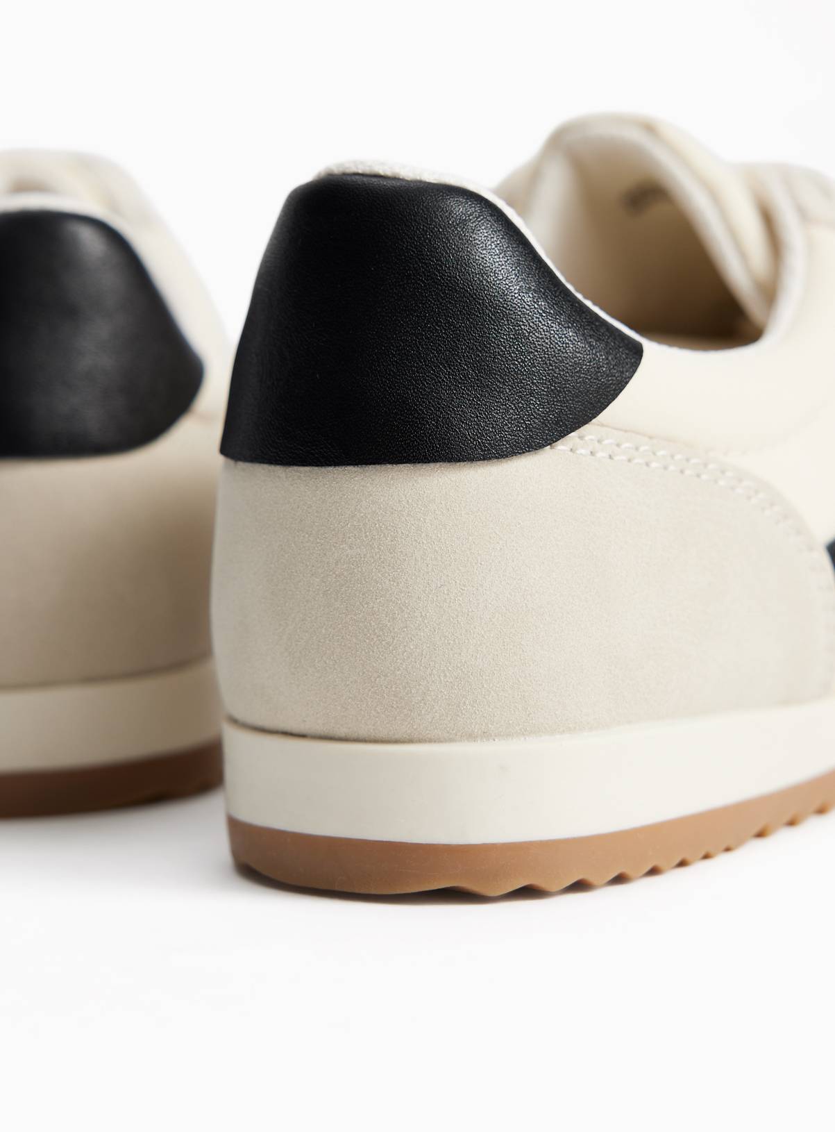 Neutral Retro Style Trainers 6 - Image 4