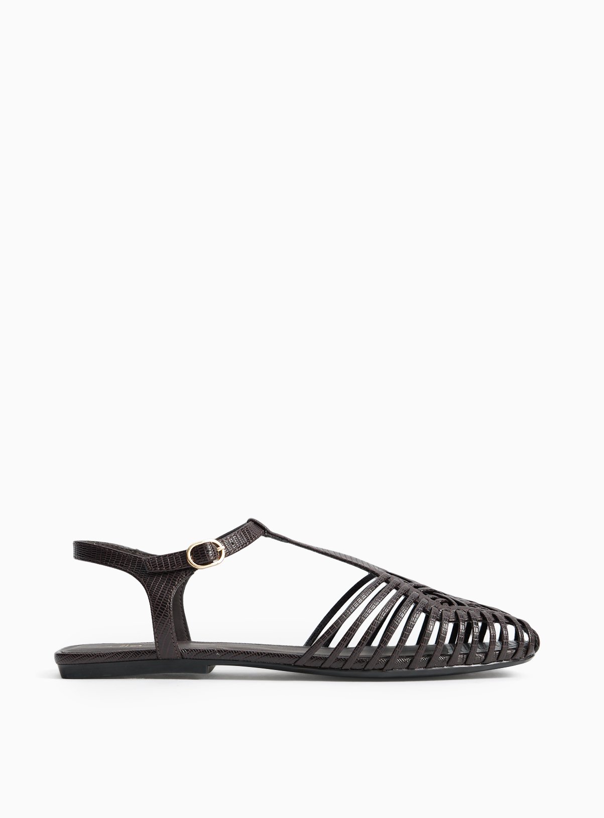 Brown Caged Snake Sandals 5 - Image 3 thumbnail