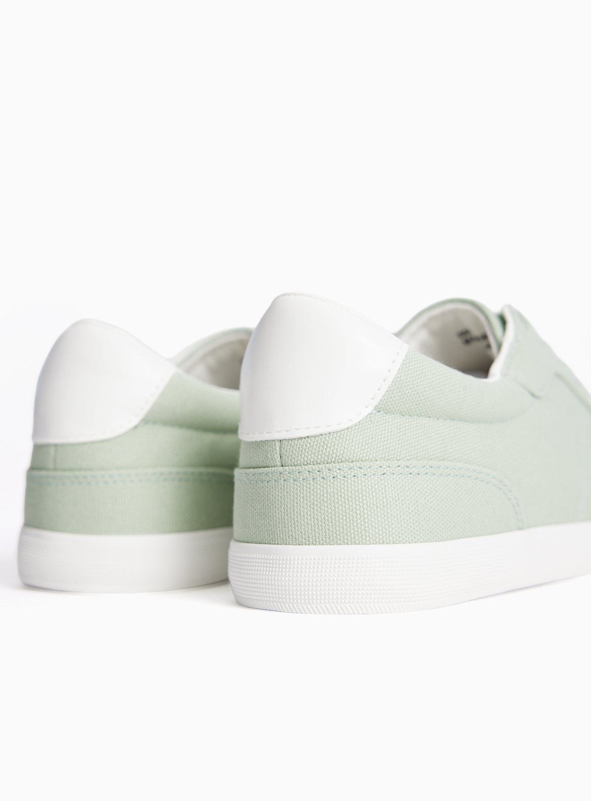Green Canvas Trainers 6 - Image 4 thumbnail