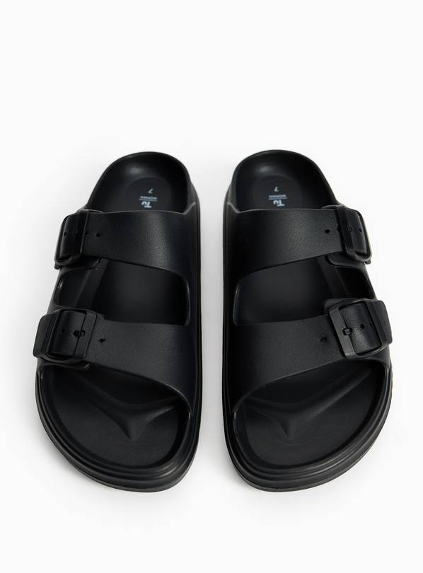 Black EVA Strap Sliders 5