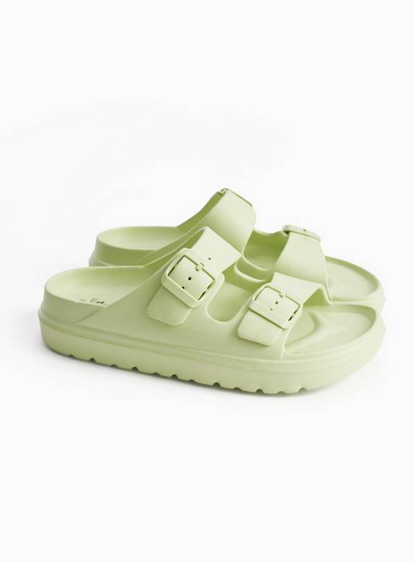 Green EVA Strap Sliders 4