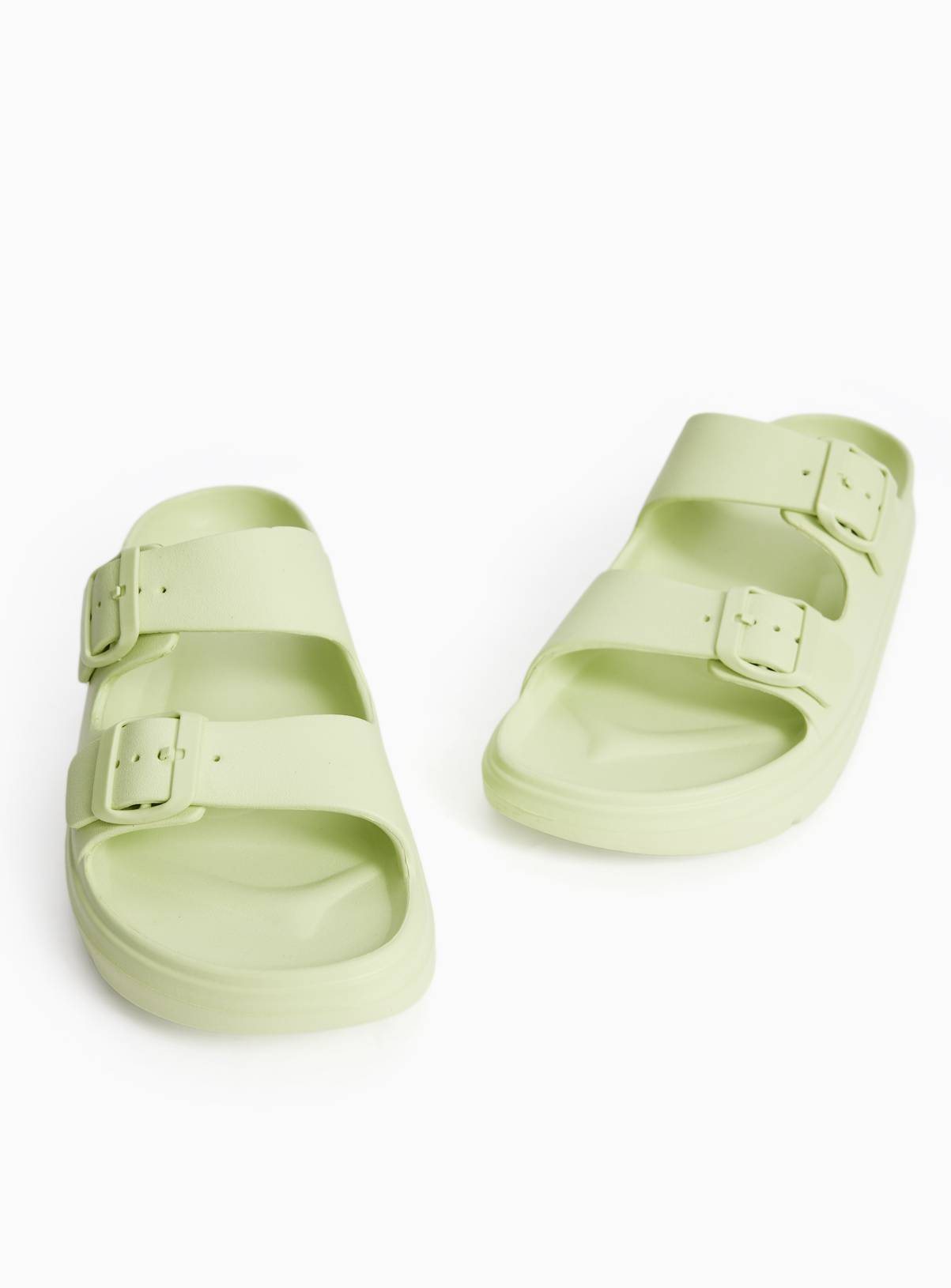 Green EVA Strap Sliders 3 - Image 4
