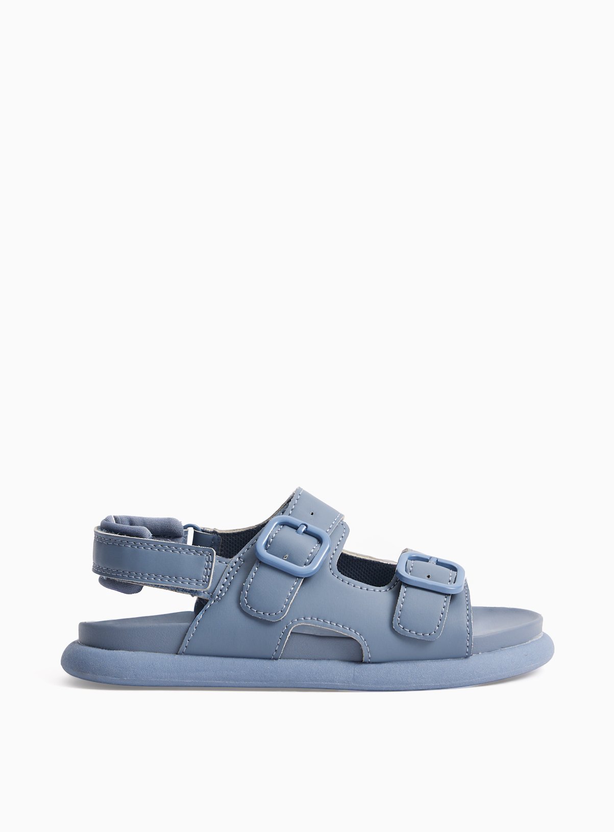 Blue Twin Strap Footbed Sandals 9 Infant - Image 4 thumbnail