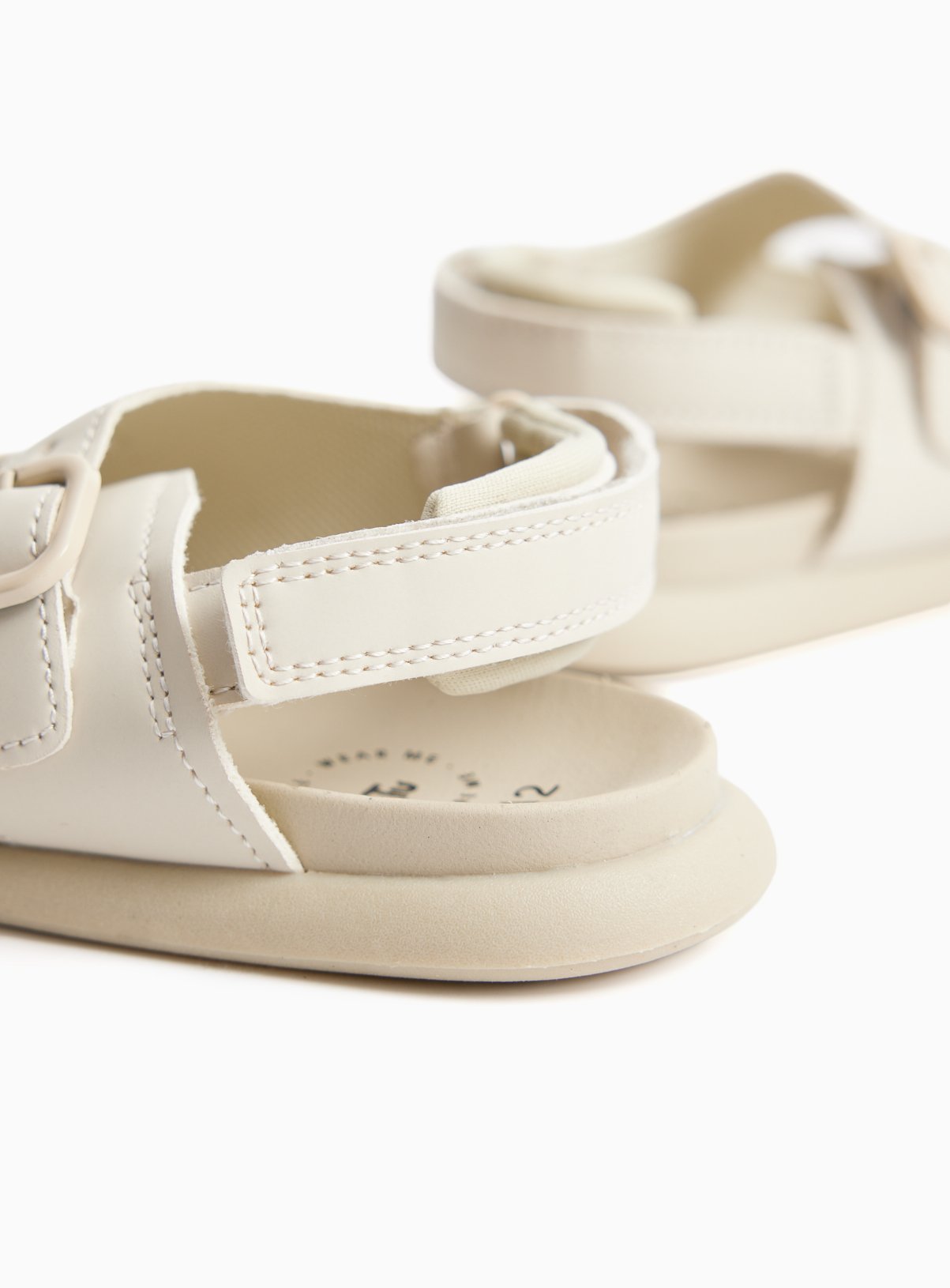 Stone Twin Strap Footbed Sandals 9 Infant - Image 3 thumbnail