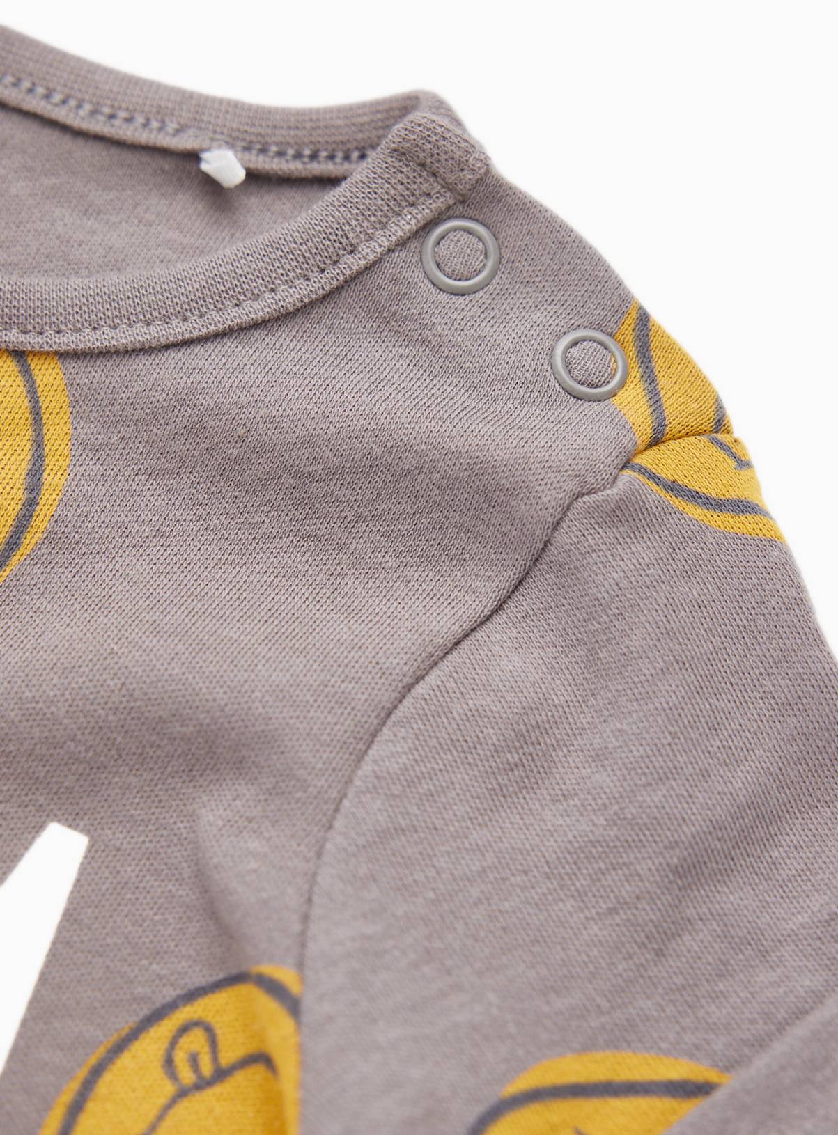 Charcoal Nirvana Print Romper 12-18 months - Image 2