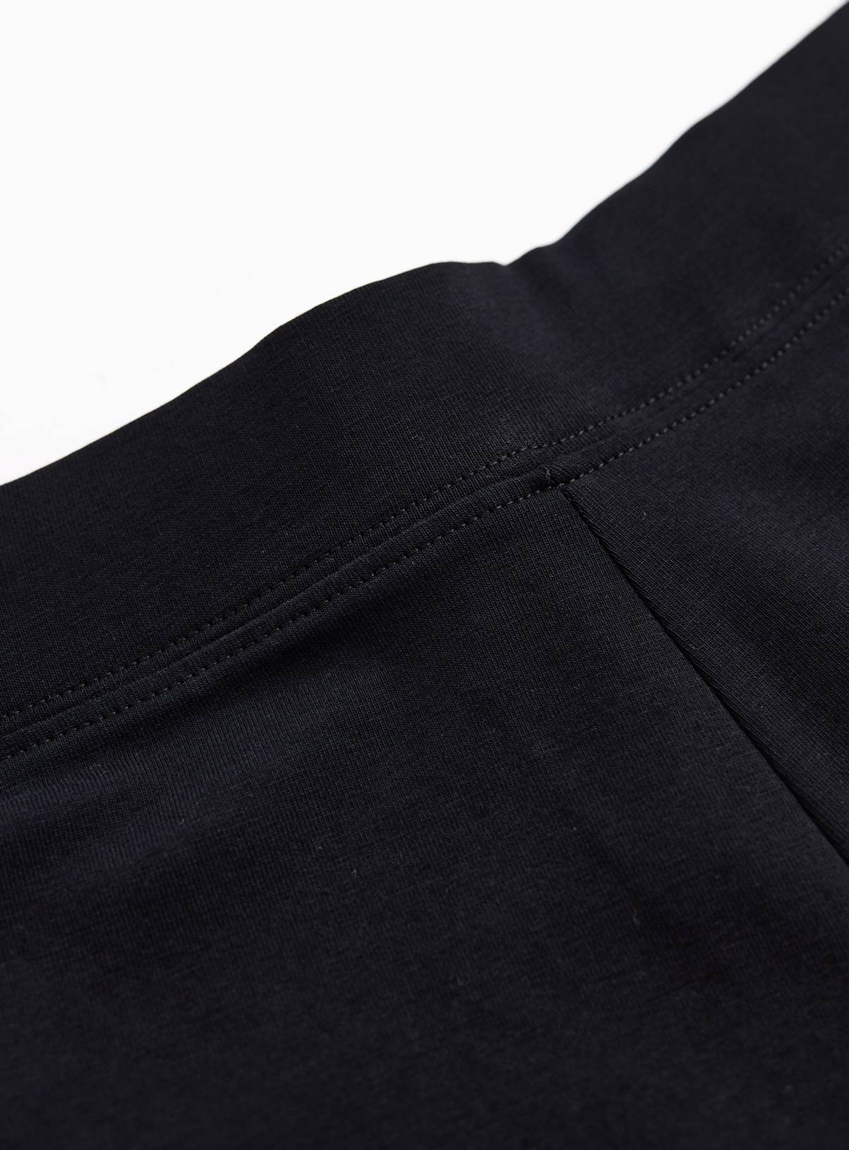 Black Cropped Leggings 2 Pack L - Image 4