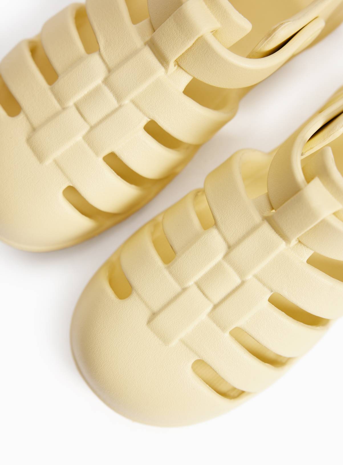 Yellow EVA Jelly Sandals 12 Infant - Image 2