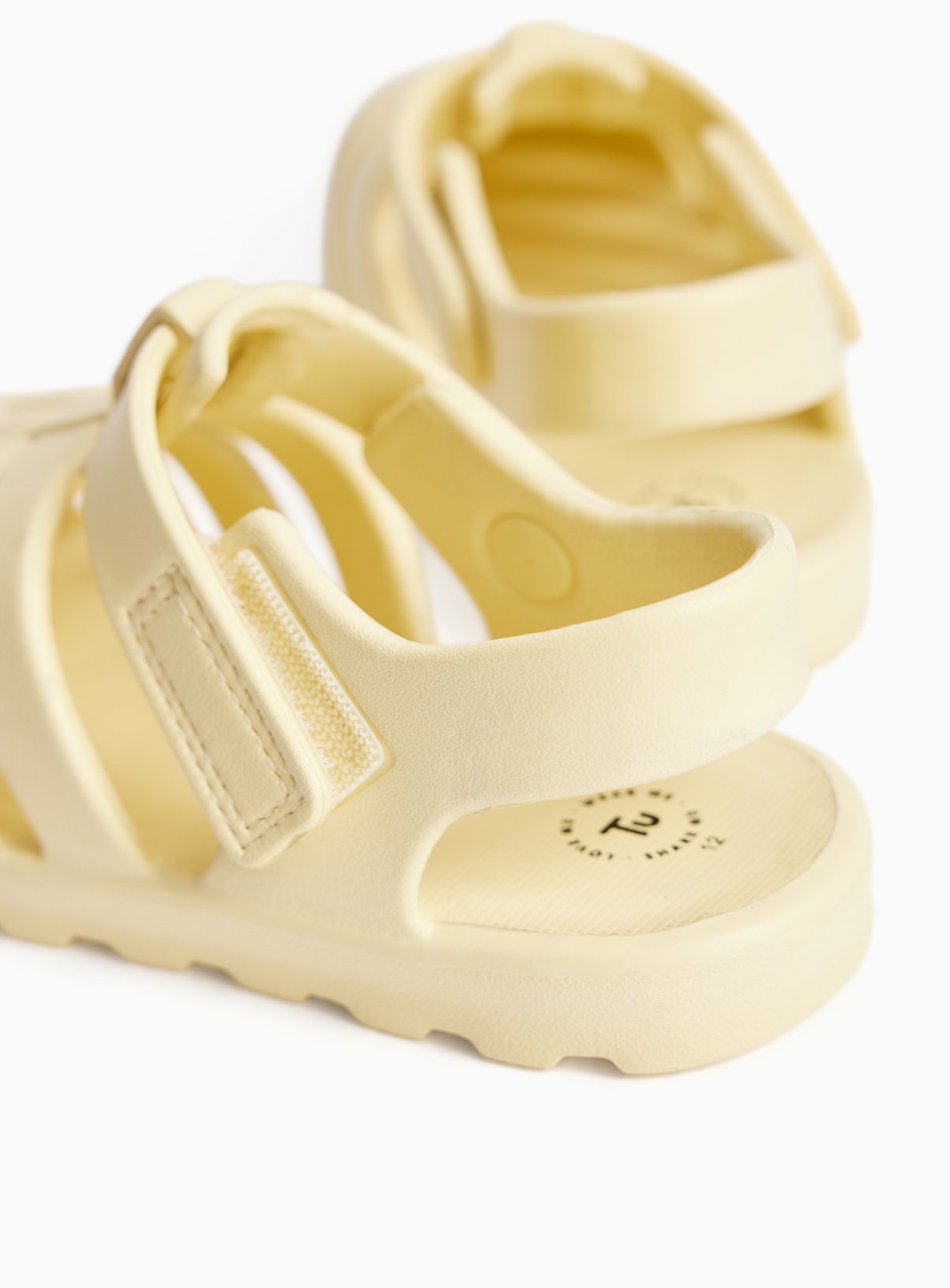 Yellow EVA Jelly Sandals 12 Infant - Image 4 thumbnail