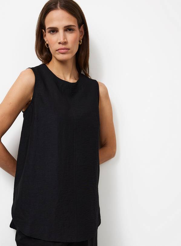 Black Sleeveless Shell Top 12