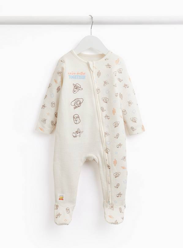 Beige Toy Story Print Sleepsuit 3-6 months