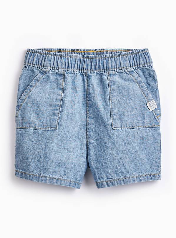 Blue Denim Shorts 3-6 months