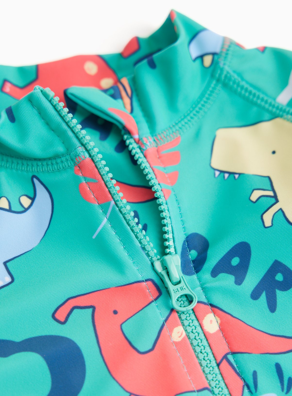 Dinosaur Print Swim Set with Keppi Hat Up to 3 mths - Image 2 thumbnail