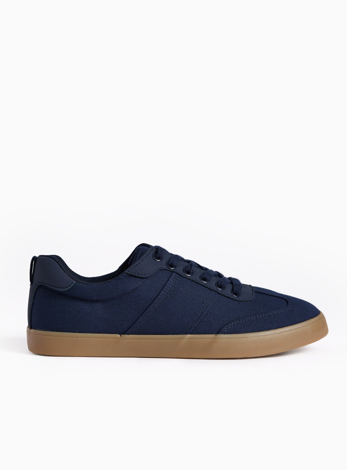 Navy Canvas Trainers 8 - Image 4 thumbnail