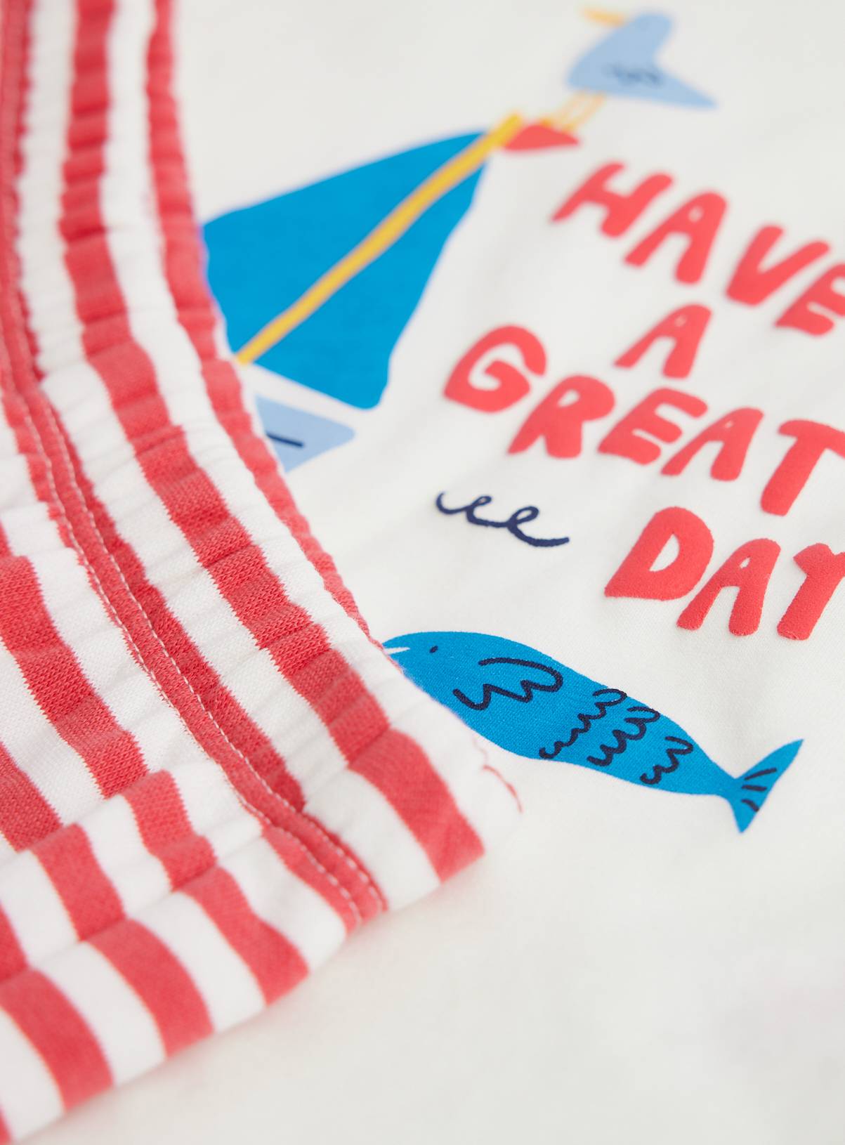 Sailor Graphic T-Shirt & Shorts Set 9-12 months - Image 2