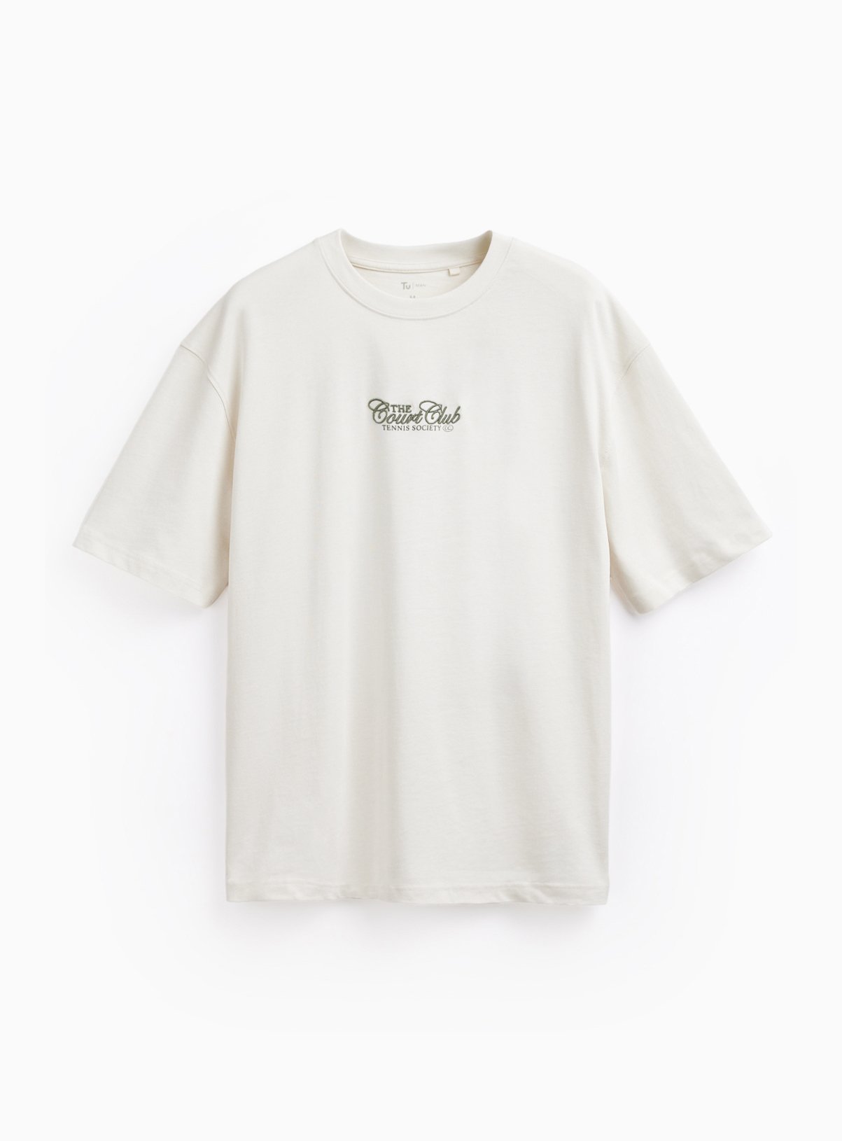 Neutral Court Club Graphic Relaxed Fit T-Shirt XXXL - Image 3 thumbnail