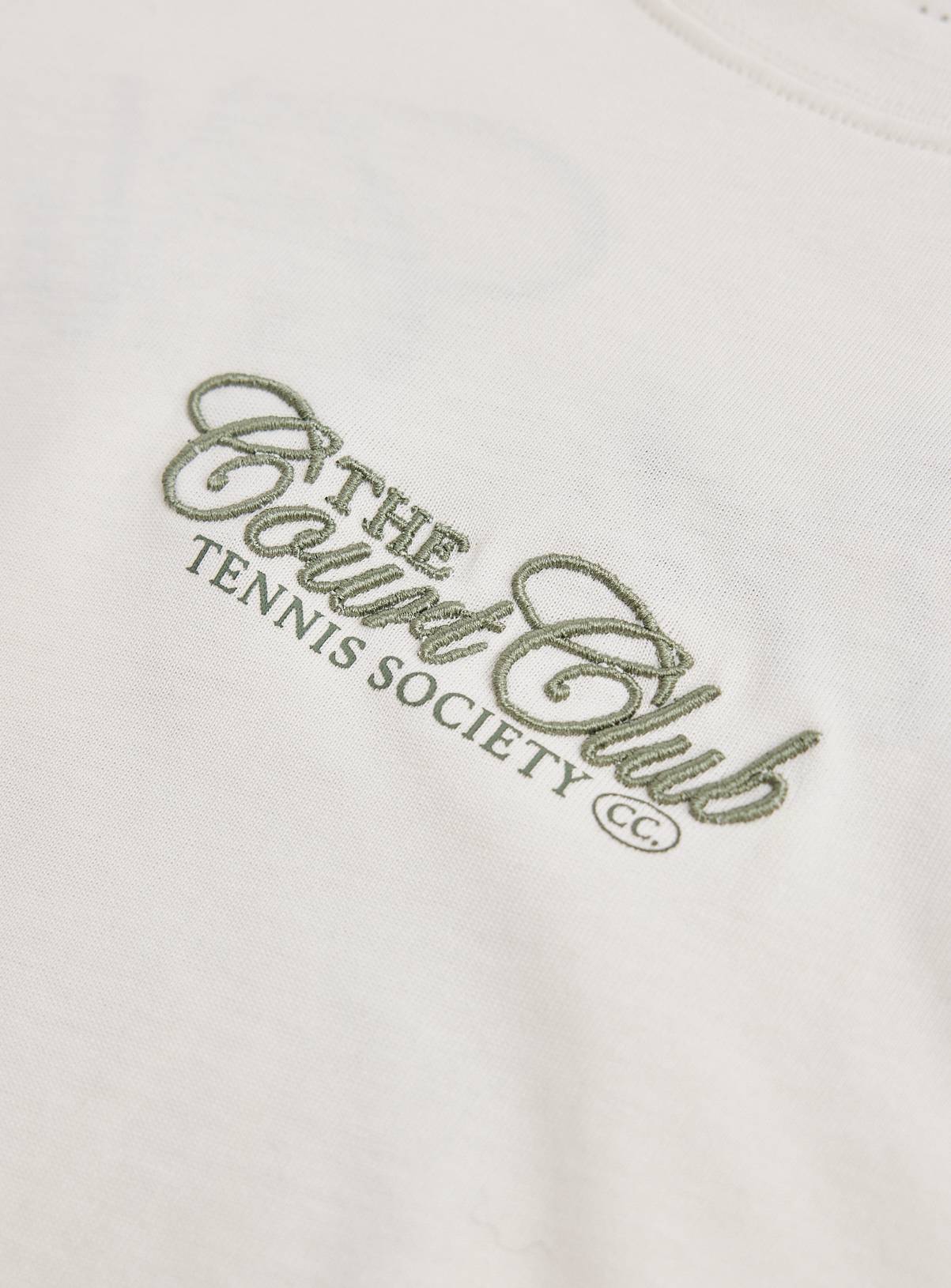 Neutral Court Club Graphic Relaxed Fit T-Shirt XXXL - Image 5