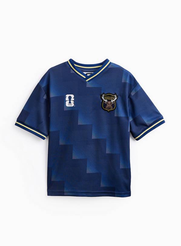 Blue Official FIFA Scotland Football T-Shirt 6 years