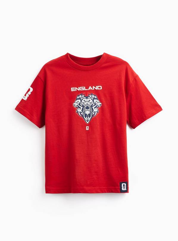 Red Official FIFA England Graphic T-Shirt 3 years