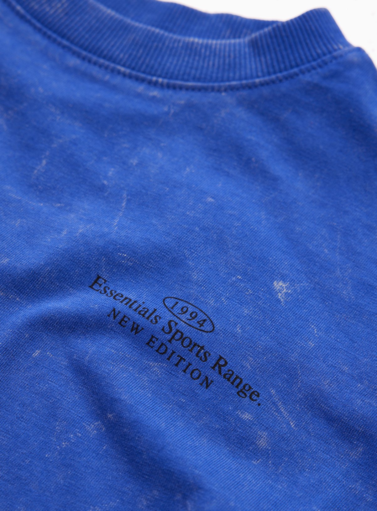 Blue Acid Wash T-Shirt 12 years - Image 2 thumbnail