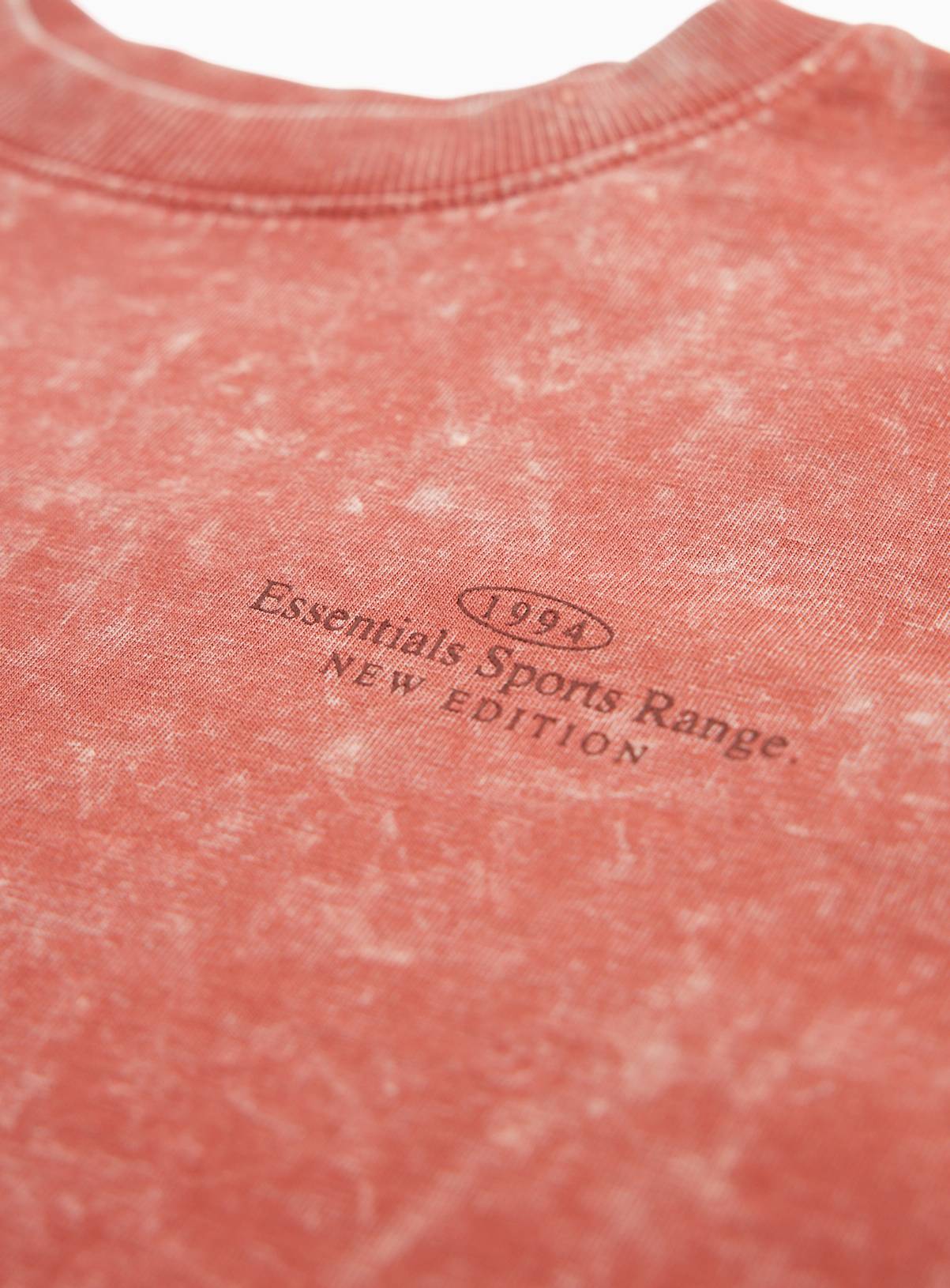 Brown Acid Wash T-Shirt 11 years - Image 2