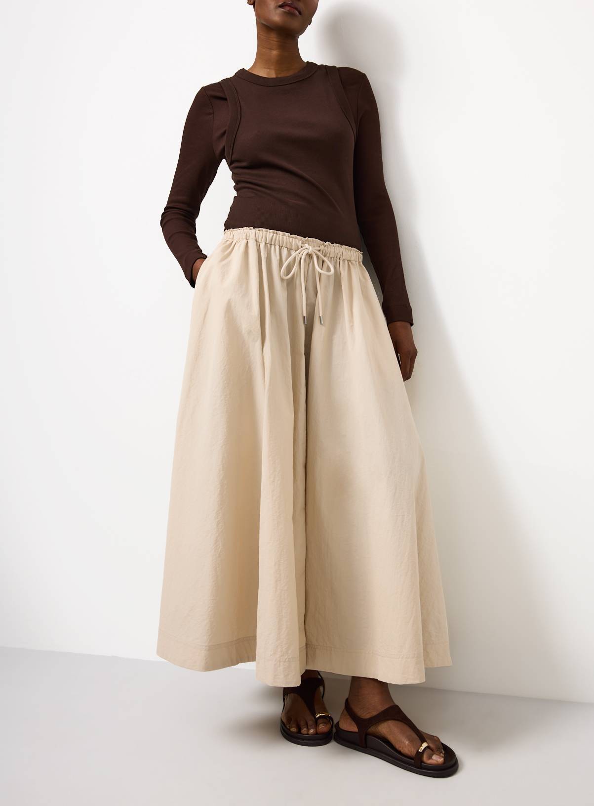 Stone Techno Midaxi Full Skirt 14 - Image 2