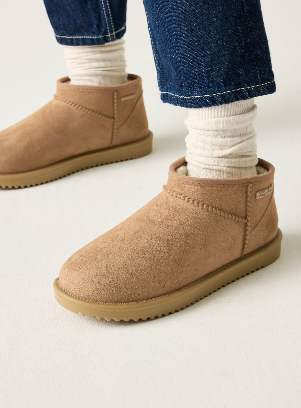REGATTA Risley Short Waterproof Boots Tan 6 - Image 4 thumbnail
