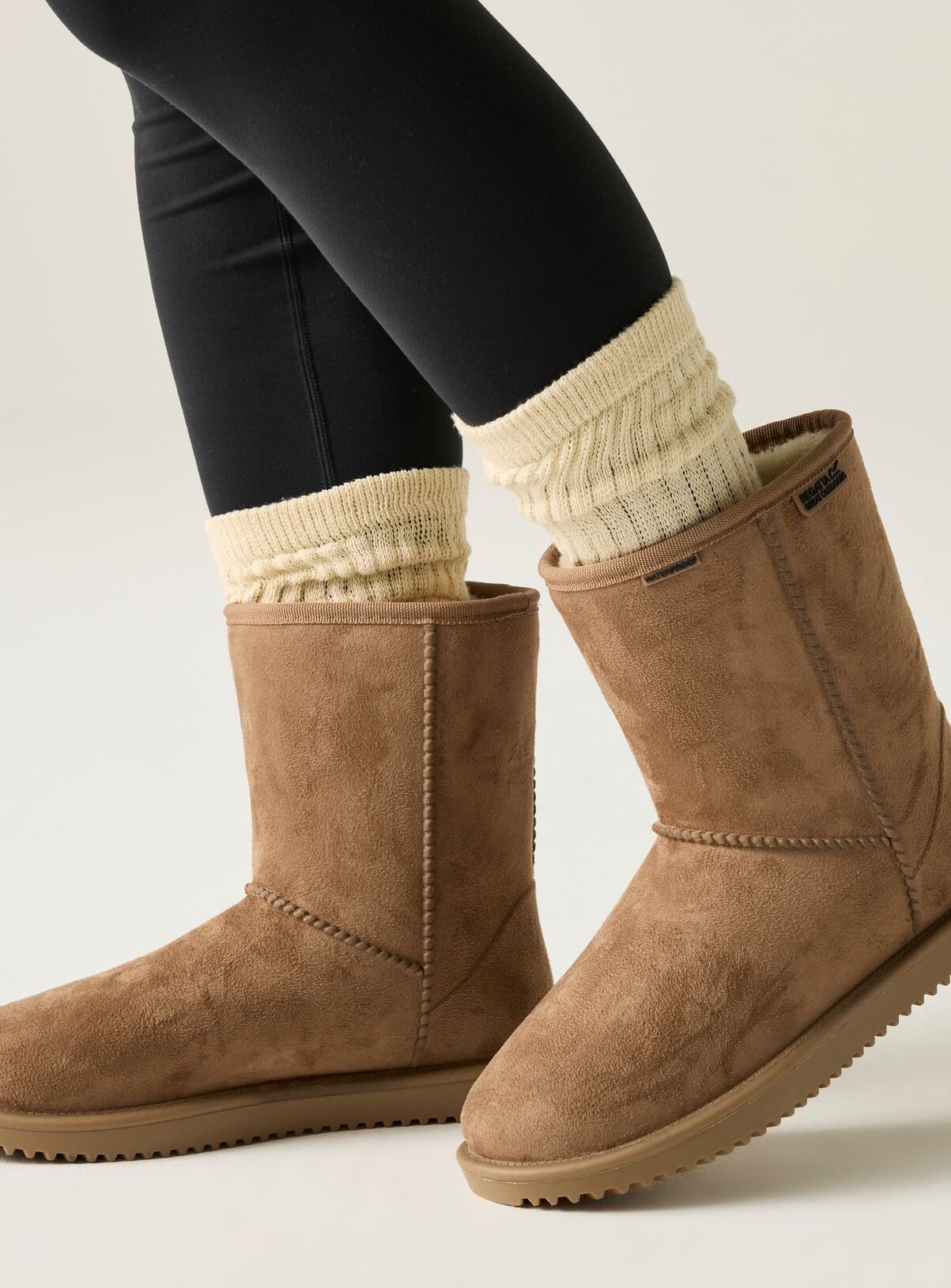 REGATTA Risley Mid Waterproof Boots Tan 3 - Image 1 thumbnail