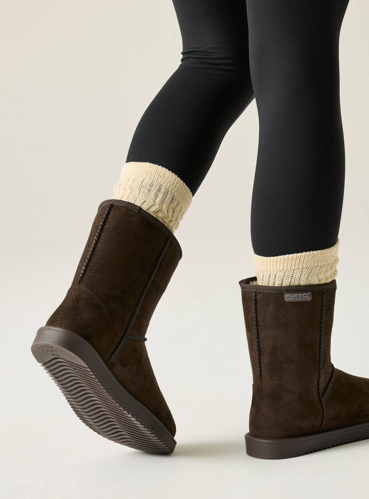 REGATTA Risley Mid Waterproof Boots Brown 4 - Image 2