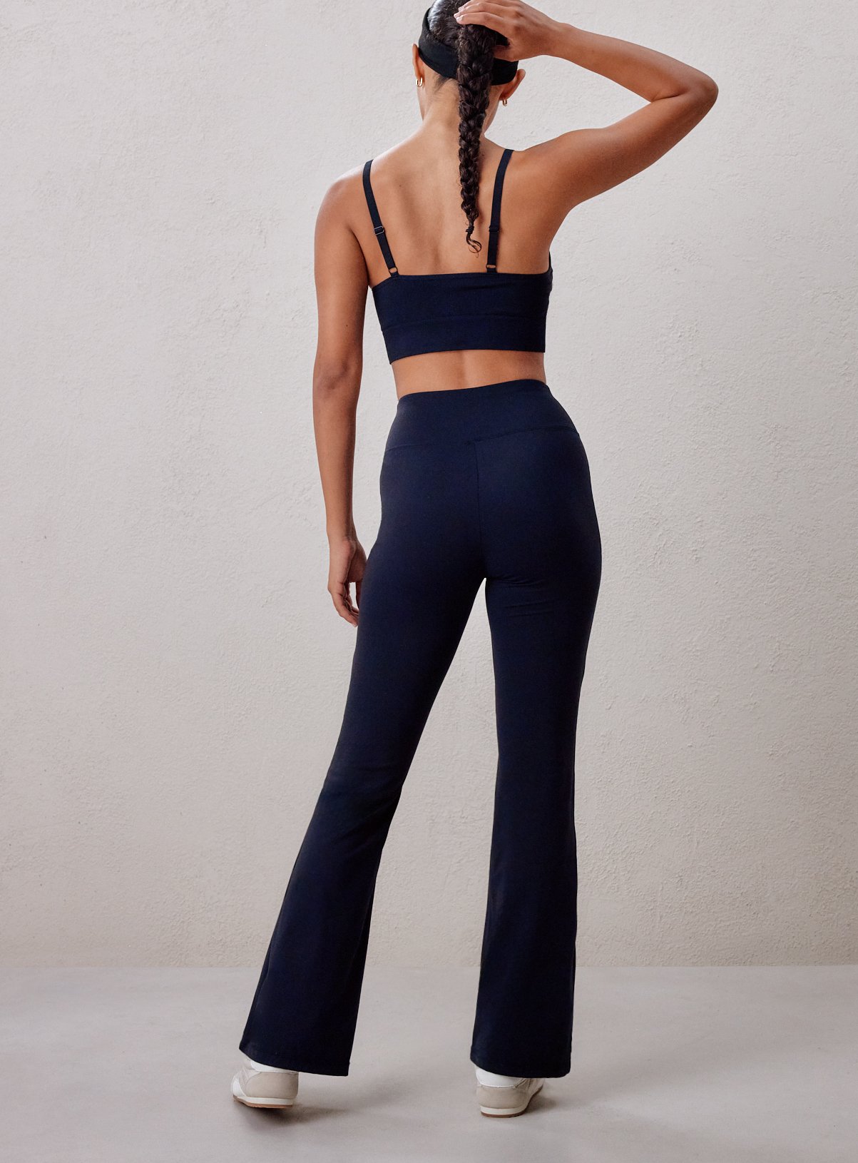 REAKTIV Black Soft Touch Yoga Flared Legging M - Image 4 thumbnail