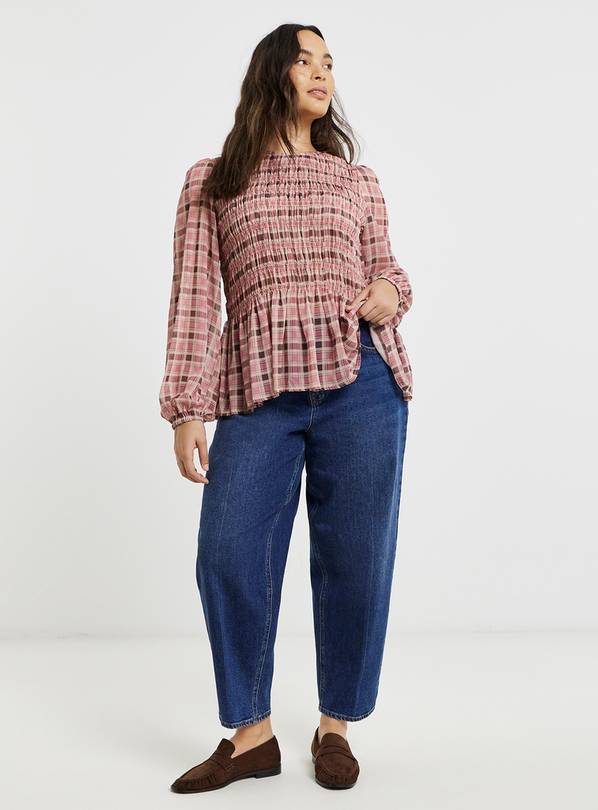 SIMPLY BE Puff Sleeve Shirred Top 10